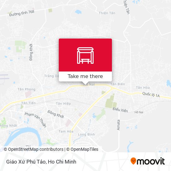Giáo Xứ Phú Tảo map