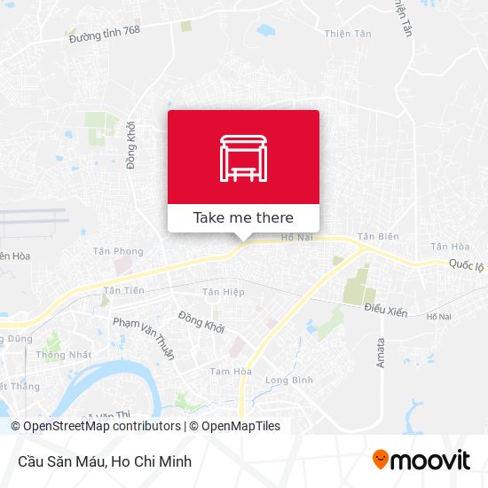Cầu Săn Máu map