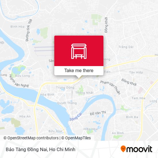 Bảo Tàng Đồng Nai map