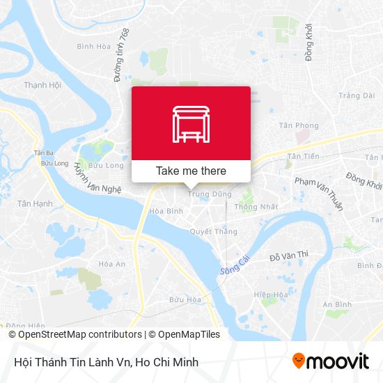 Hội Thánh Tin Lành Vn map