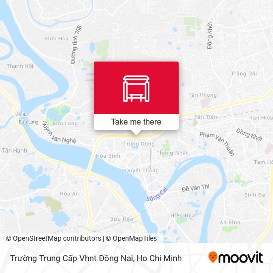 Trường Trung Cấp Vhnt Đồng Nai map