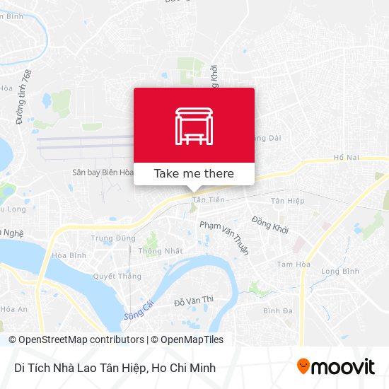 Di Tích Nhà Lao Tân Hiệp map