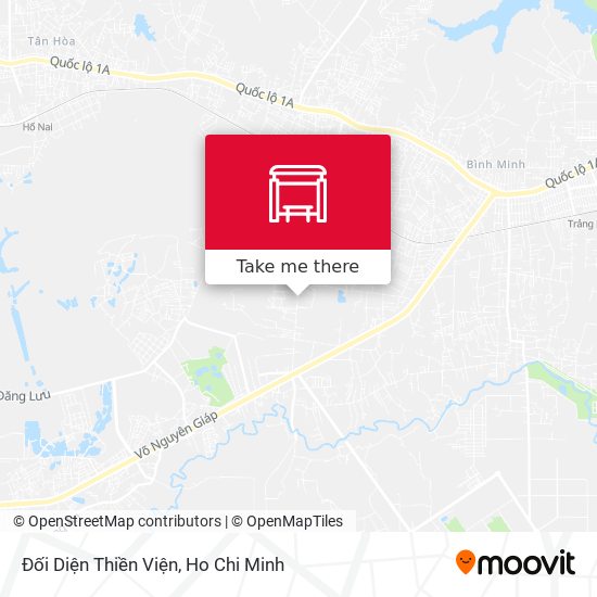 Đối Diện Thiền Viện map