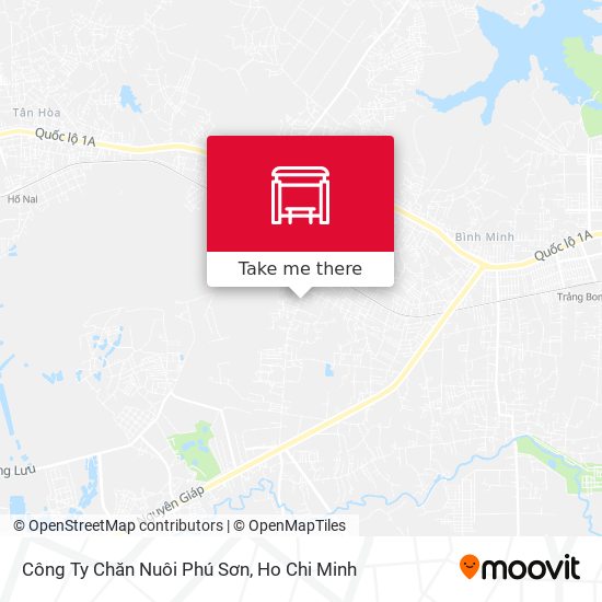 Công Ty Chăn Nuôi Phú Sơn map
