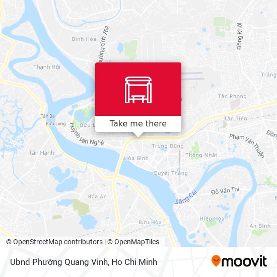 Ubnd Phường Quang Vinh map