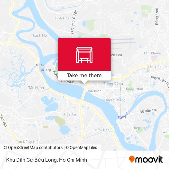 Khu Dân Cư Bửu Long map