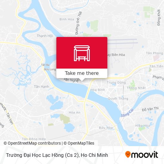 Trường Đại Học Lạc Hồng (Cs 2) map