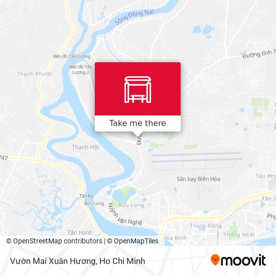 Vườn Mai Xuân Hương map