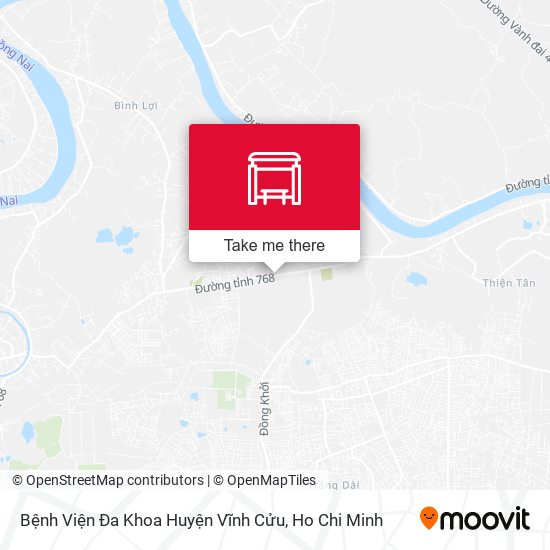 Bệnh Viện Đa Khoa Huyện Vĩnh Cửu map