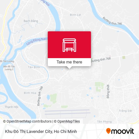 Khu Đô Thị Lavender City map