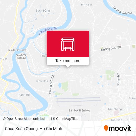 Chùa Xuân Quang map