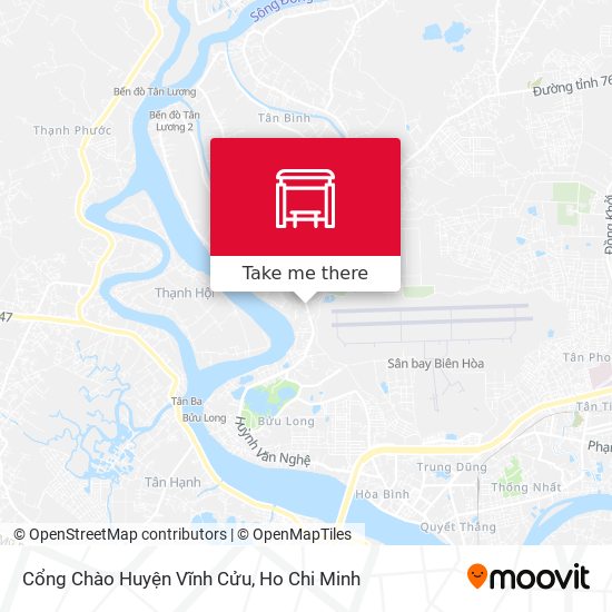 Cổng Chào Huyện Vĩnh Cửu map