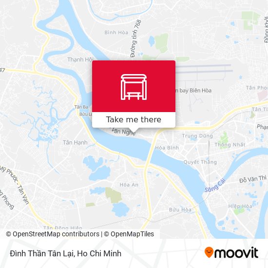 Đình Thần Tân Lại map