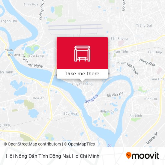 Hội Nông Dân Tỉnh Đồng Nai map