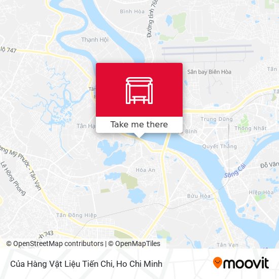 Của Hàng Vật Liệu Tiến Chi map