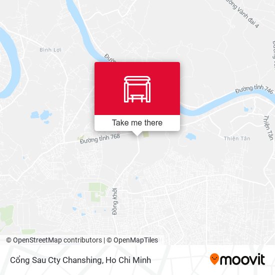 Cổng Sau Cty Chanshing map