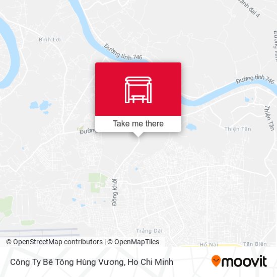 Công Ty Bê Tông Hùng Vương map