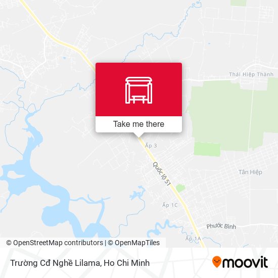 Trường Cđ Nghề Lilama map