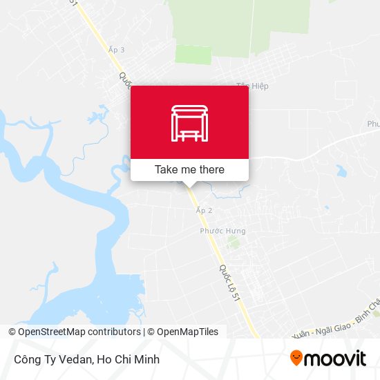 Công Ty Vedan map