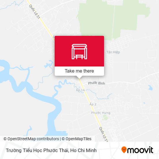 Trường Tiểu Học Phước Thái map