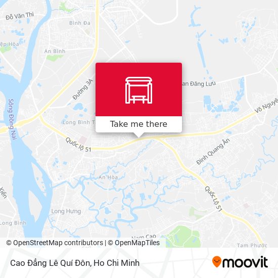 Cao Đẳng Lê Quí Đôn map
