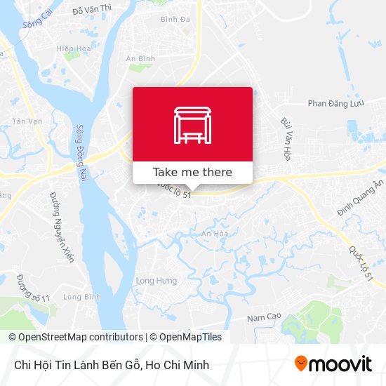 Chi Hội Tin Lành Bến Gỗ map