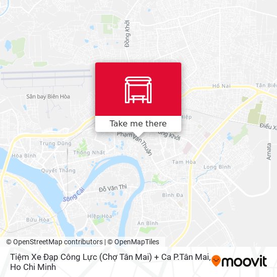 Tiệm Xe Đạp Công Lực (Chợ Tân Mai) + Ca P.Tân Mai map