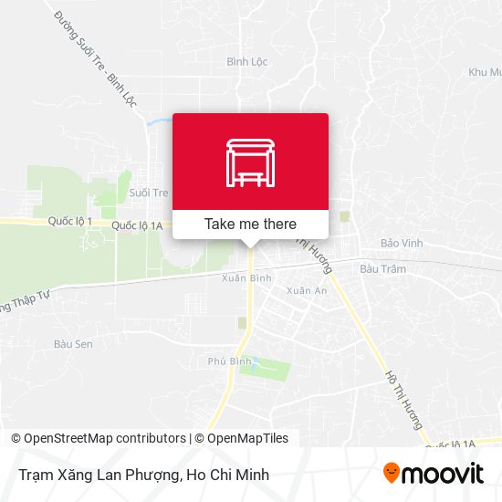 Trạm Xăng Lan Phượng map