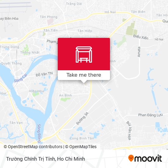 Trường Chính Trị Tỉnh map