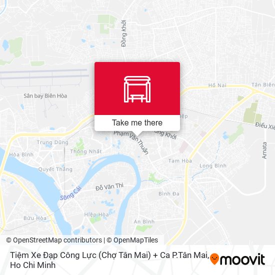 Tiệm Xe Đạp Công Lực (Chợ Tân Mai) + Ca P.Tân Mai map