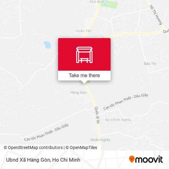 Ubnd Xã Hàng Gòn map