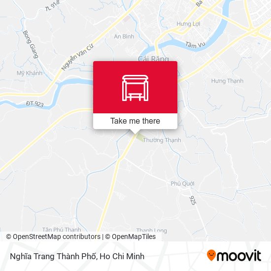 Nghĩa Trang Thành Phố map
