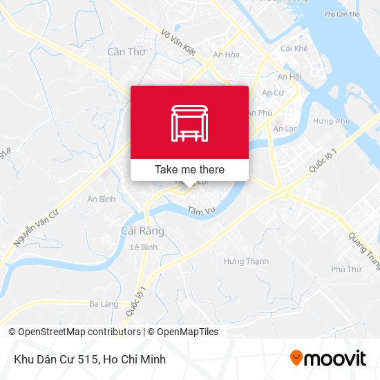 Khu Dân Cư 515 map