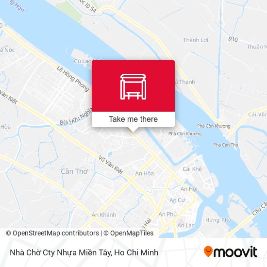 Nhà Chờ Cty Nhựa Miền Tây map