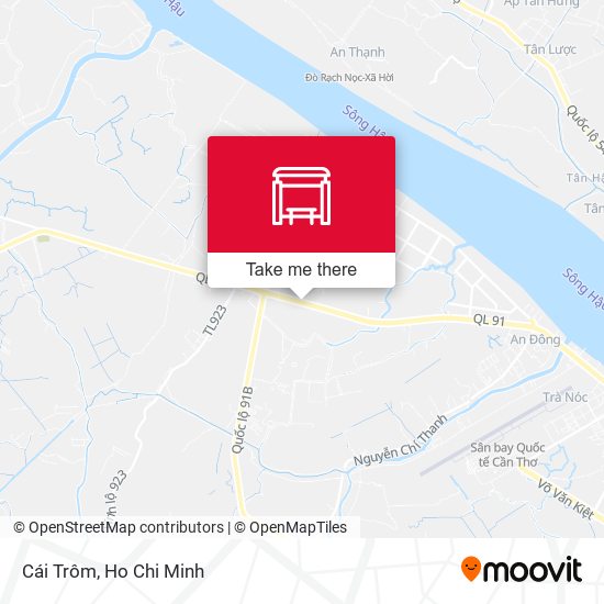 Cái Trôm map