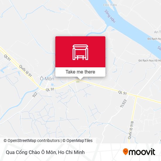 Qua Cổng Chào Ô Môn map