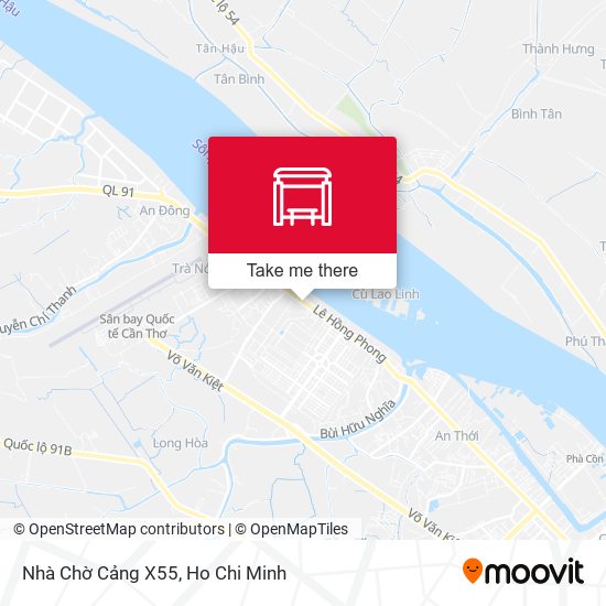 Nhà Chờ Cảng X55 map