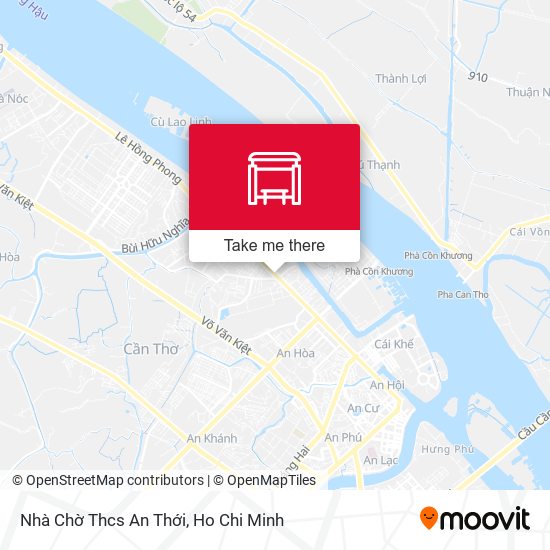 Nhà Chờ Thcs An Thới map