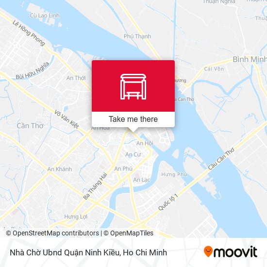 Nhà Chờ Ubnd Quận Ninh Kiều map