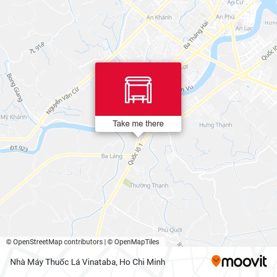 Nhà Máy Thuốc Lá Vinataba map