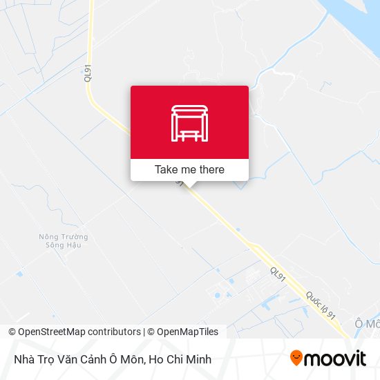 Nhà Trọ Văn Cảnh Ô Môn map
