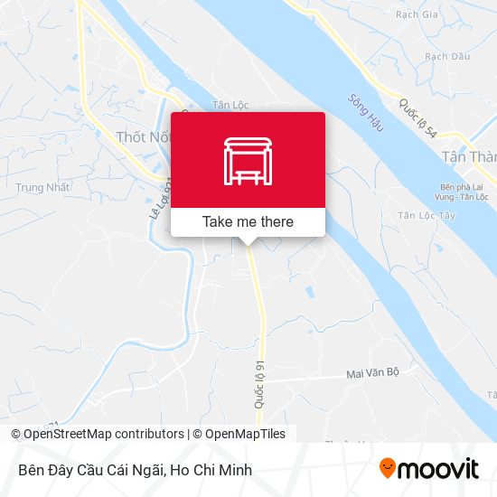 Bên Đây Cầu Cái Ngãi map