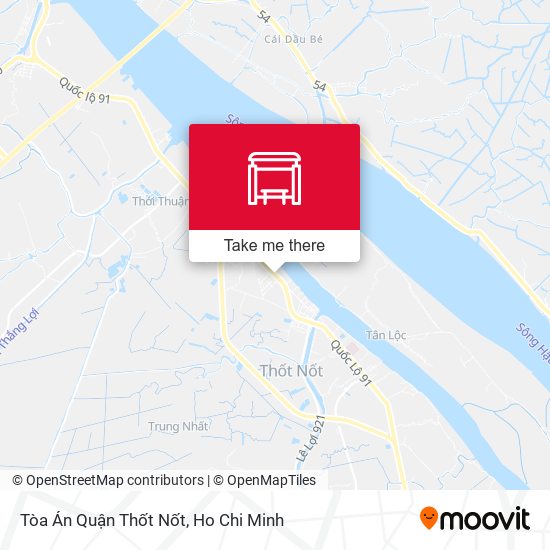 Tòa Án Quận Thốt Nốt map