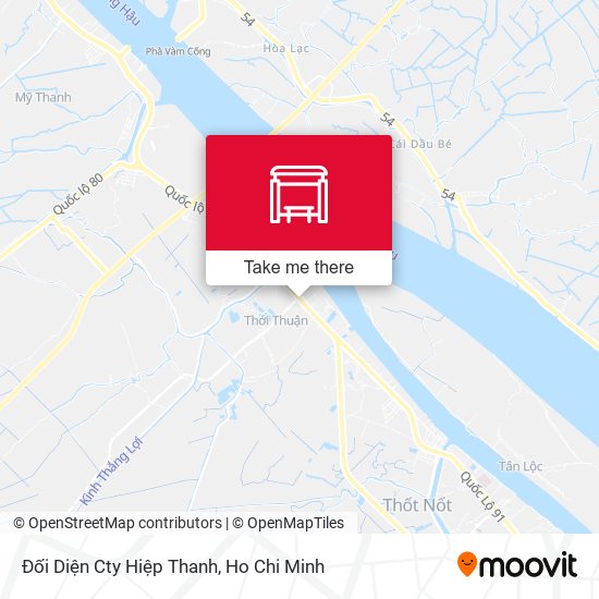 Đối Diện Cty Hiệp Thanh map