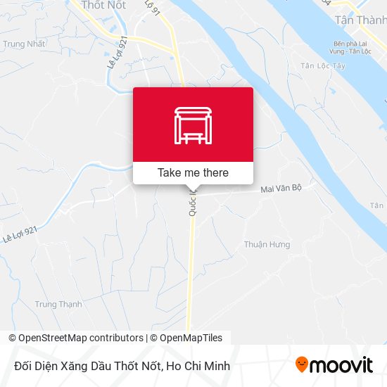 Đối Diện Xăng Dầu Thốt Nốt map