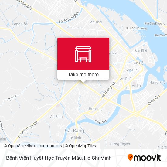 Bệnh Viện Huyết Học Truyền Máu map