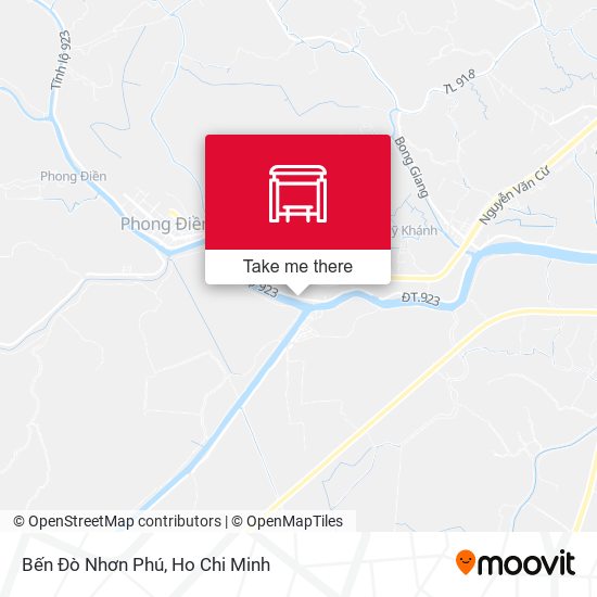Bến Đò Nhơn Phú map