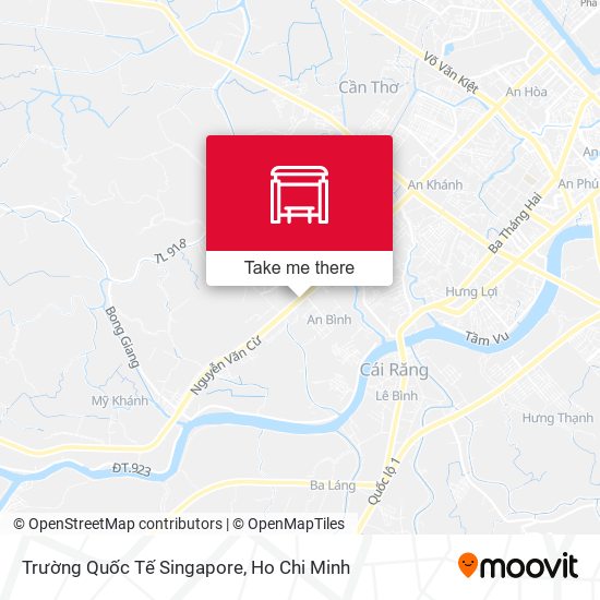 Trường Quốc Tế Singapore map