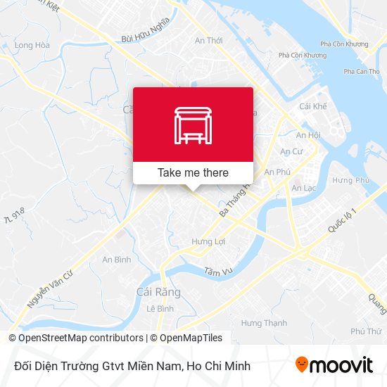 Đối Diện Trường Gtvt Miền Nam map