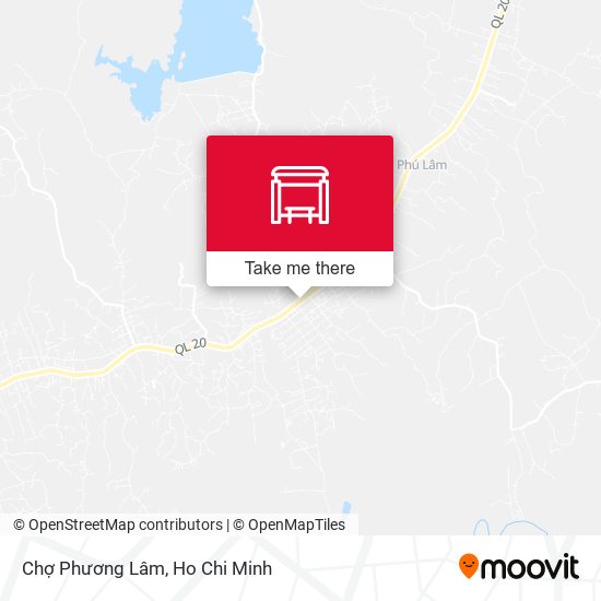 Chợ Phương Lâm map